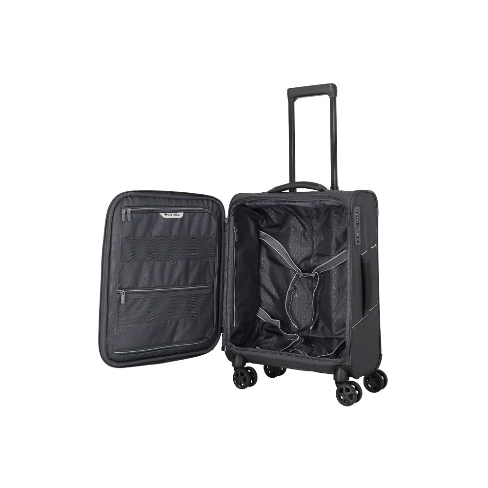 Travelite Skaii Anthracite 4-Rollen Trolley S 55cm
