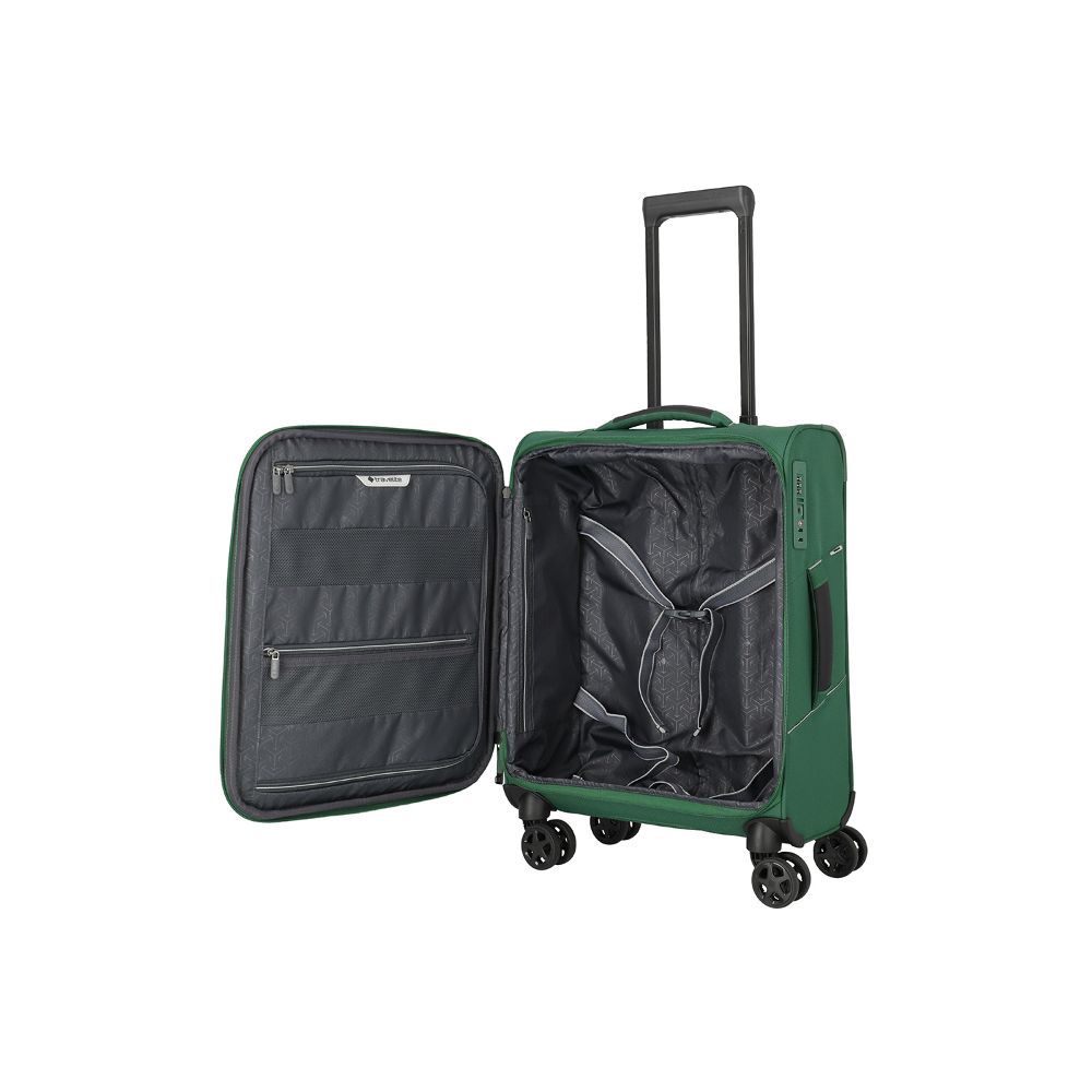 Travelite Skaii Green 4-Rollen Trolley S 55cm