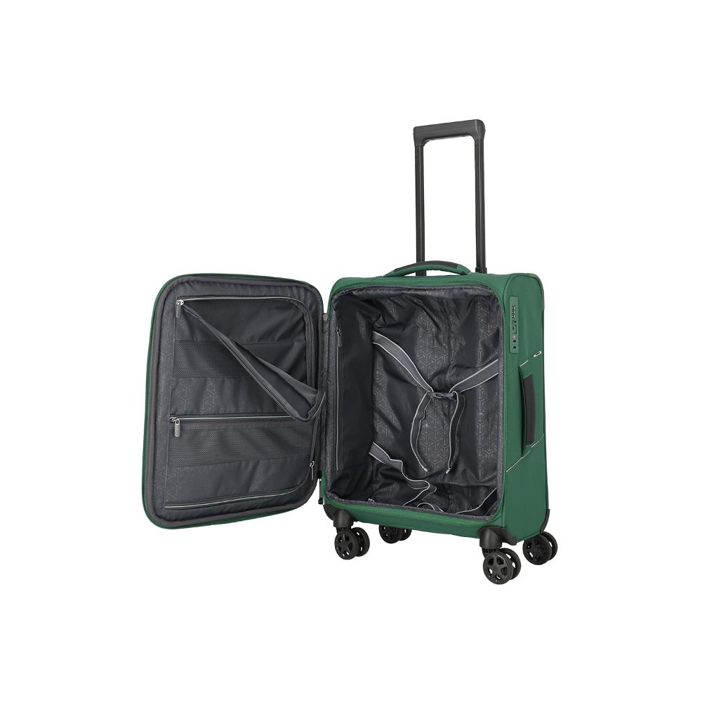 Travelite Skaii Green 4-Rollen Trolley S 55cm