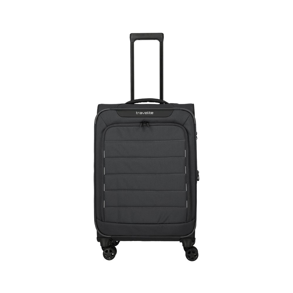 Travelite Skaii Anthracite 4-Rollen Trolley M 67cm