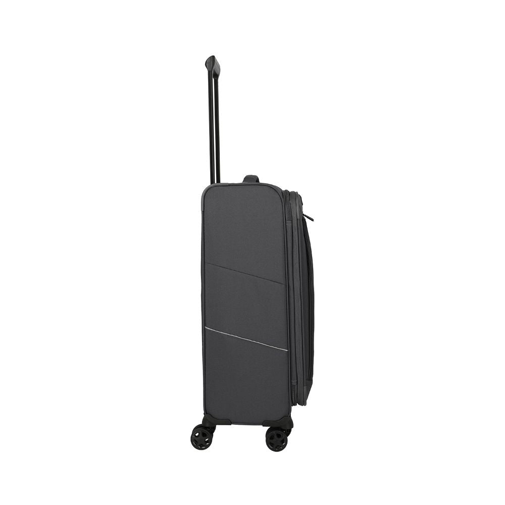 Travelite Skaii Anthracite 4-Rollen Trolley M 67cm