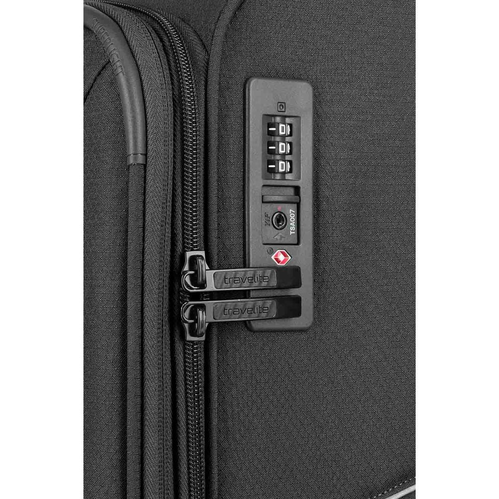 Travelite Skaii Anthracite 4-Rollen Trolley M 67cm