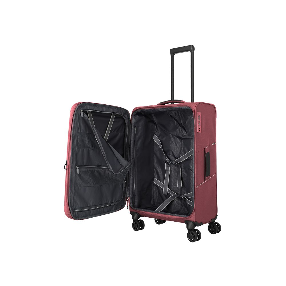 Travelite Skaii Red 4-Rollen Trolley M 67cm