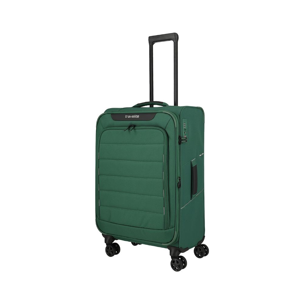 Travelite Skaii Green 4-Rollen Trolley M 67cm