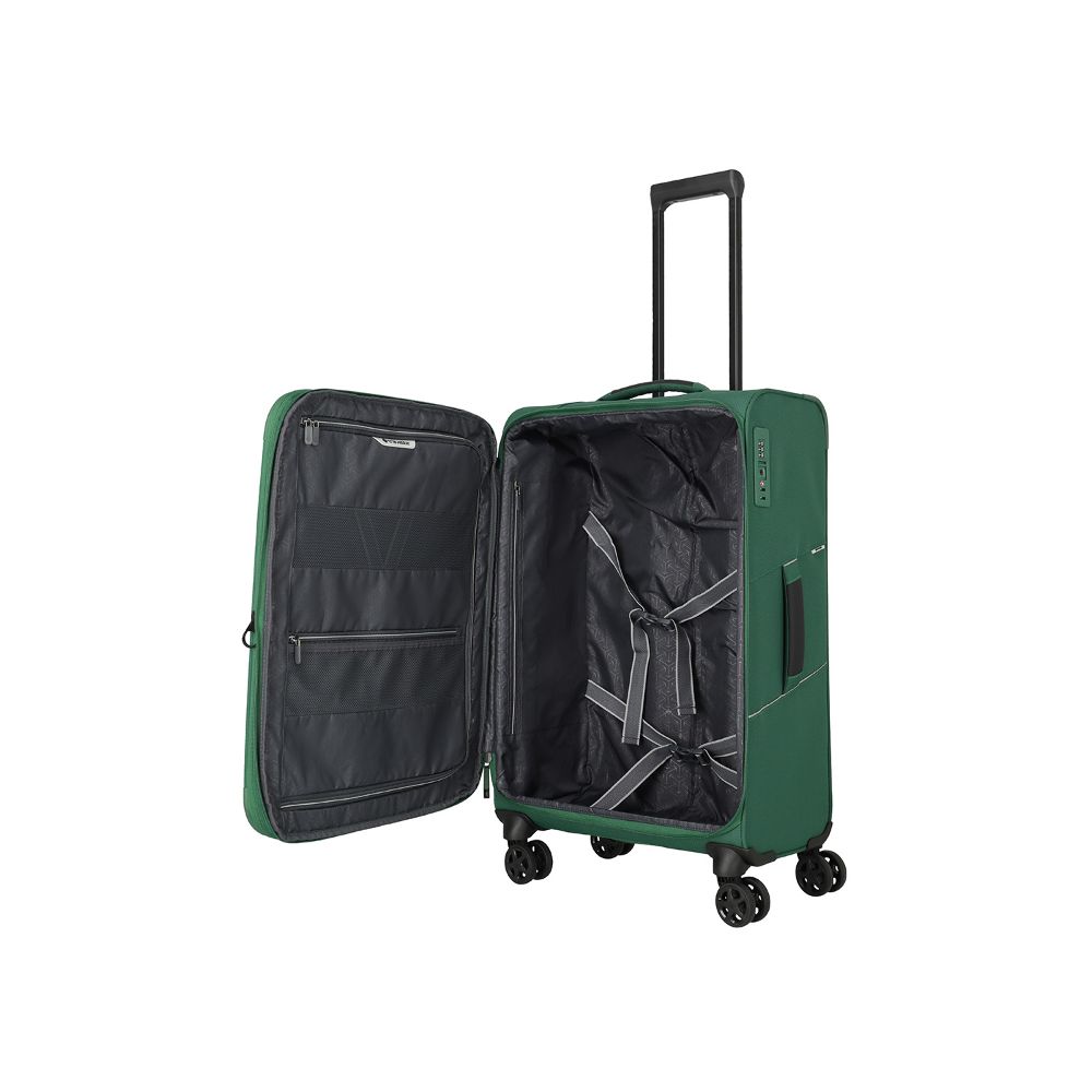 Travelite Skaii Green 4-Rollen Trolley M 67cm