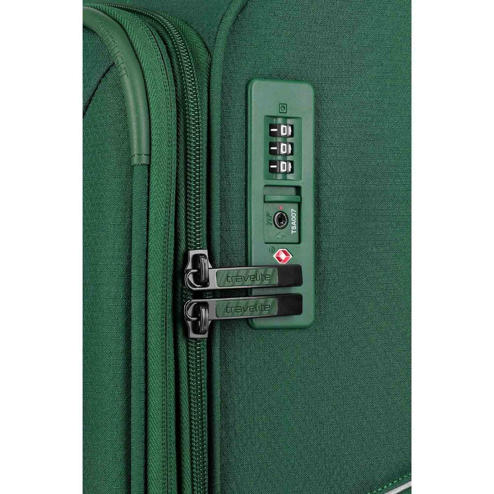 Travelite Skaii Green 4-Rollen Trolley M 67cm