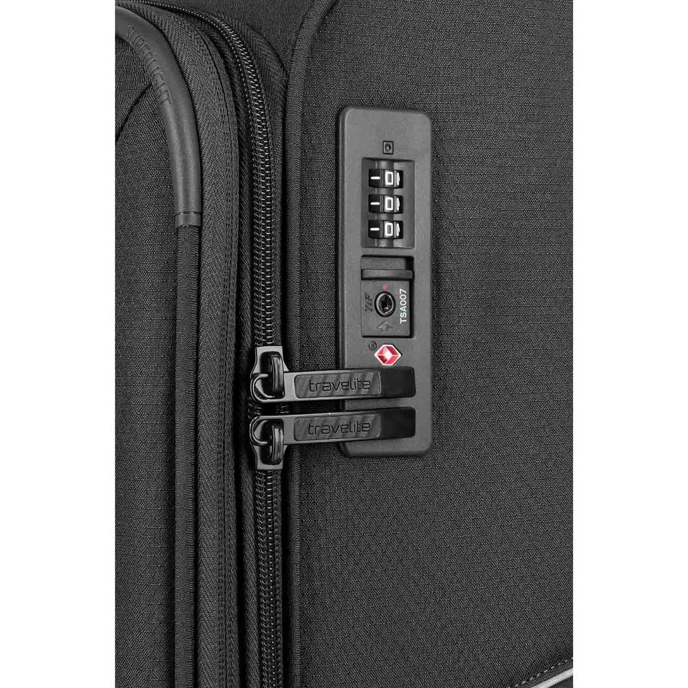Travelite Skaii Anthracite 4-Rollen Trolley L 78cm