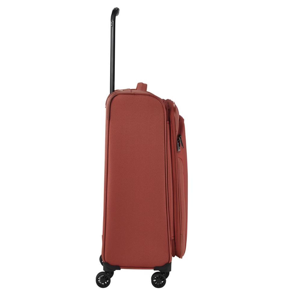 Travelite Croatia Koralle 4-Rollen Trolley M 67 cm