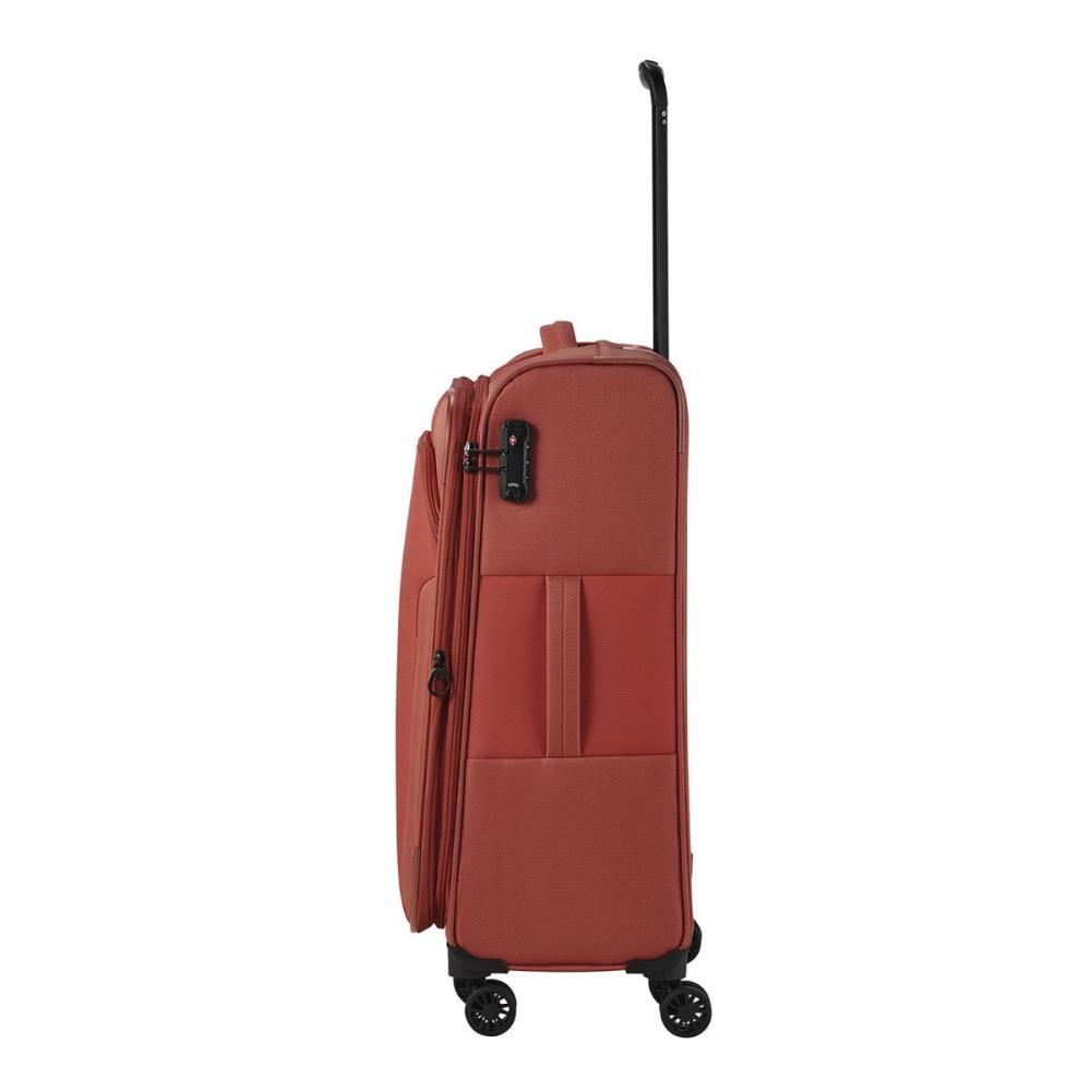 Travelite Croatia Koralle 4-Rollen Trolley M 67 cm