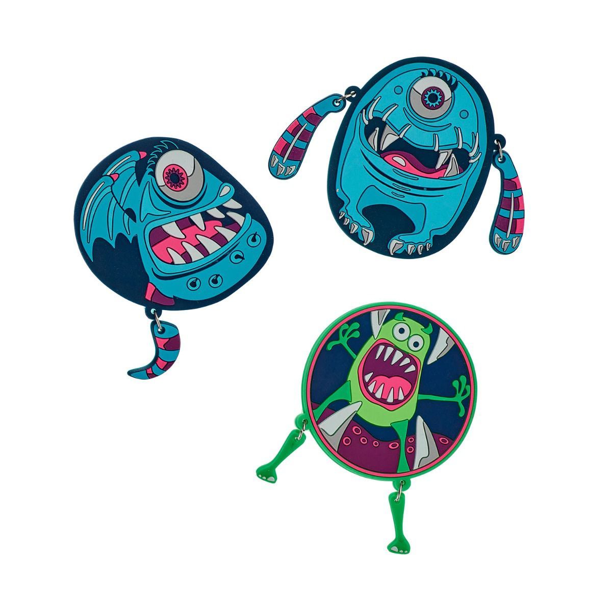 DerDieDas Buttons Happy Monster 3tlg.