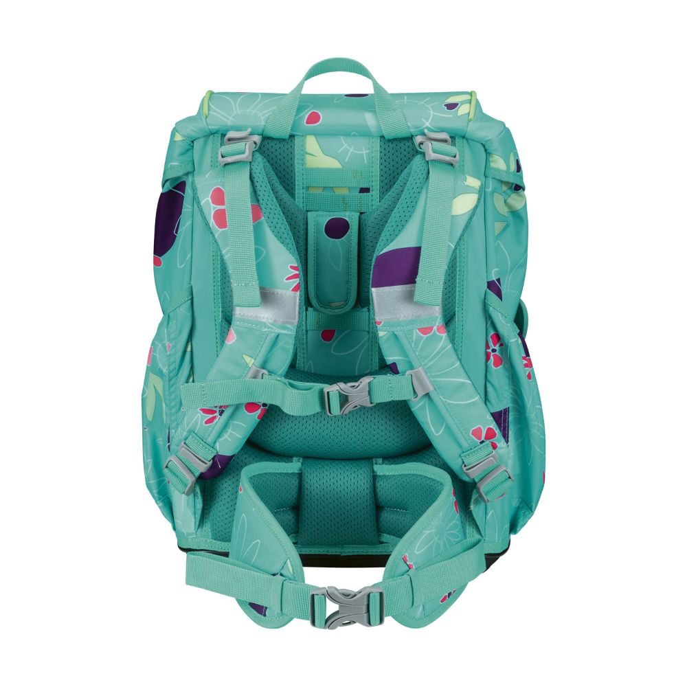 DerDieDas ErgoFlex Light Butterfly Garden Schulrucksack 5tlg