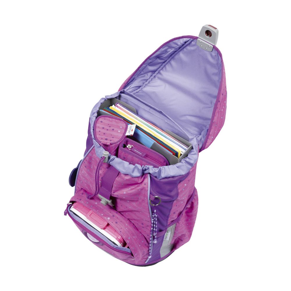 DerDieDas ErgoFlex Light Purple Unicorn Schulrucksack 5tlg.