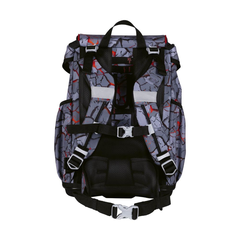DerDieDas ErgoFlex Light Dragon Flame Schulrucksack 5tlg.