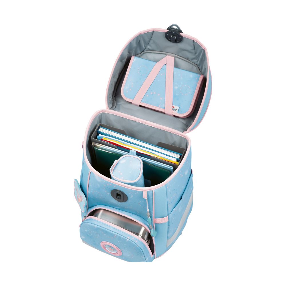 DerDieDas ErgoFlex Easy Ocean Pearl Schulranzen Set 5tlg.
