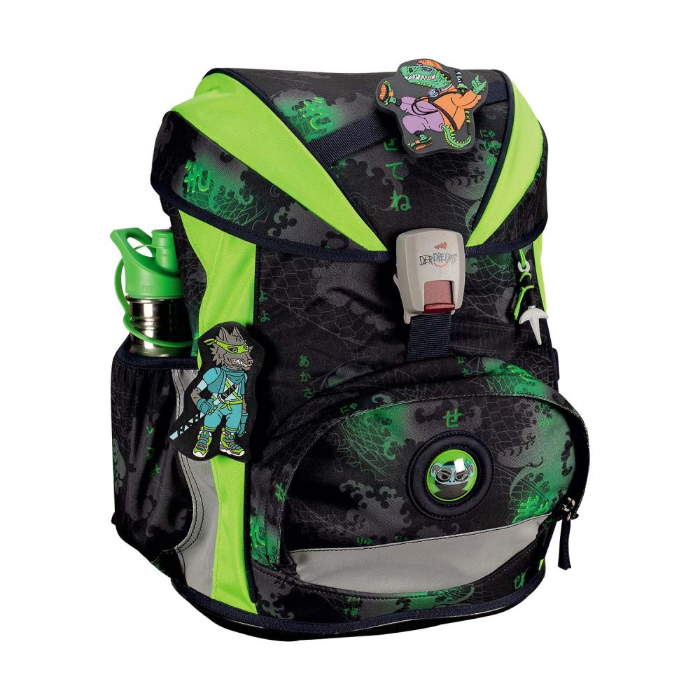 DerDieDas ErgoFlex Funny Fighter Schulrucksack Set 5tlg.