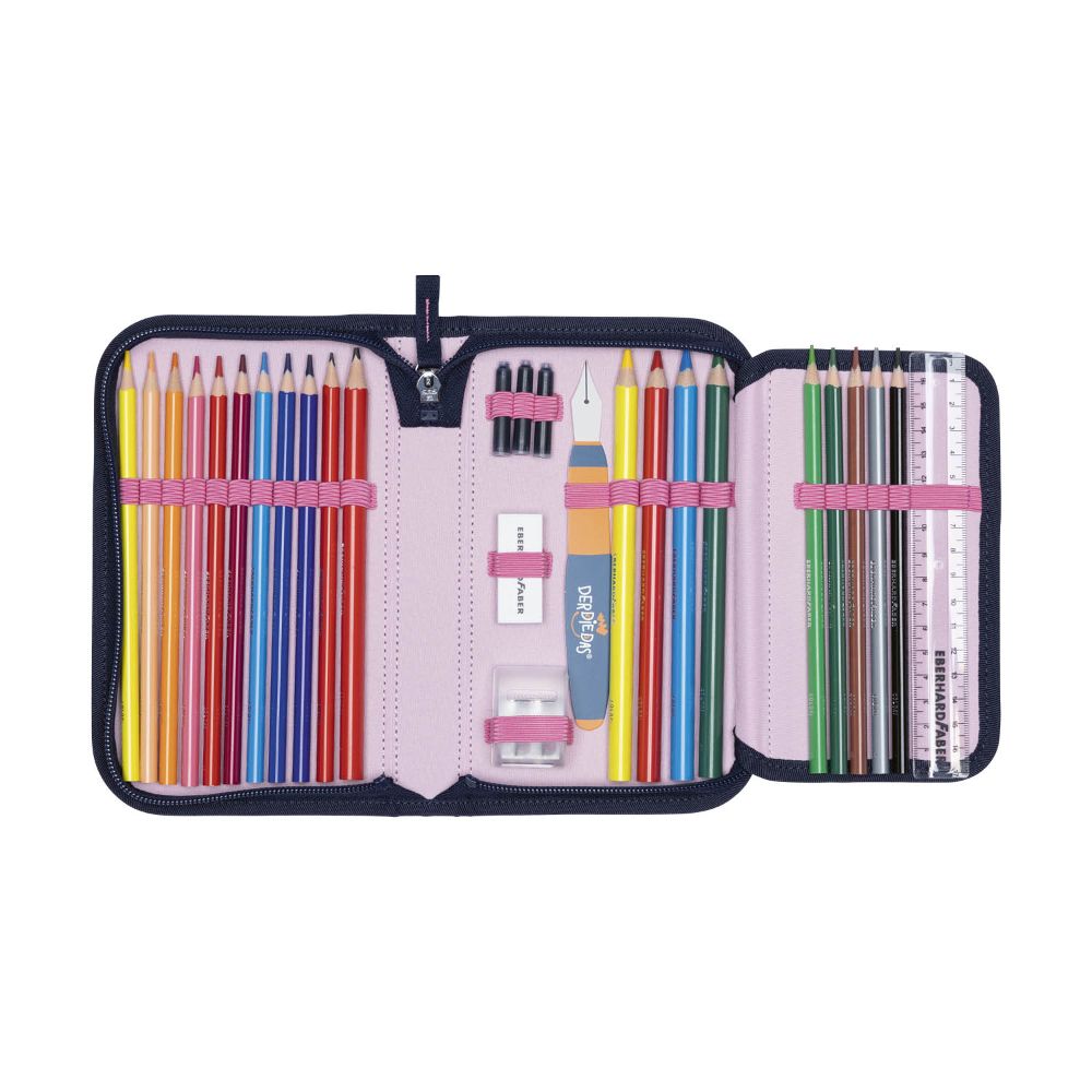 DerDieDas ErgoFlex Tiny Magical Bloom Schulranzen Set 5tlg.