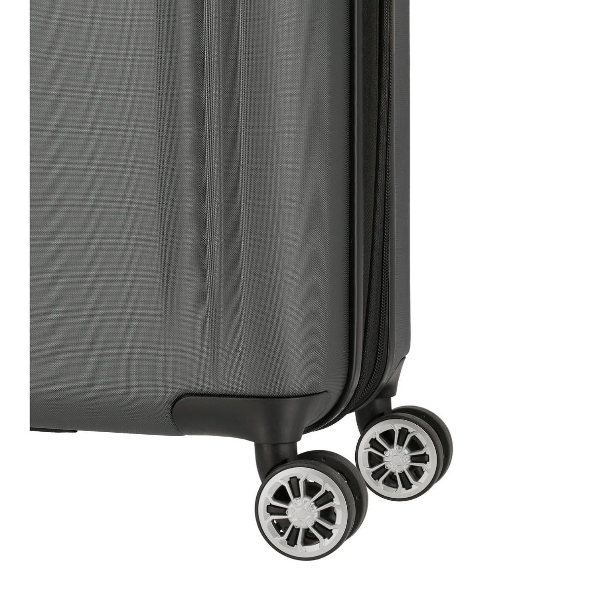 Travelite City Anthrazit 4-Rollen Trolley S 55cm