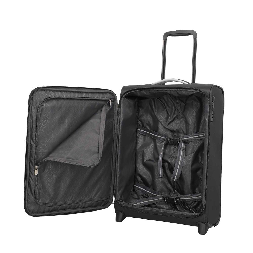 Travelite Jetpack Multi Light 2-Rollen Bordtrolley Schwarz