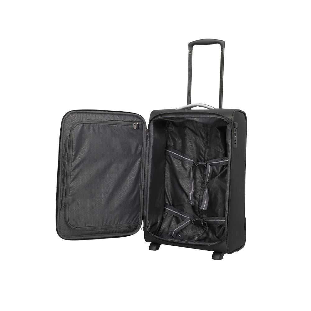 Travelite Jetpack Schwarz Bordtrolley S 55 cm