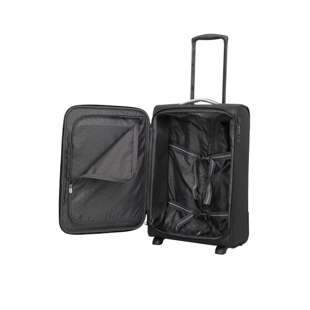Travelite Jetpack Schwarz Bordtrolley S 55 cm