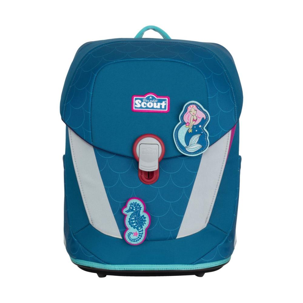 Scout Sunny II Mermaid Funny Snaps Schulranzen Set 4tlg.
