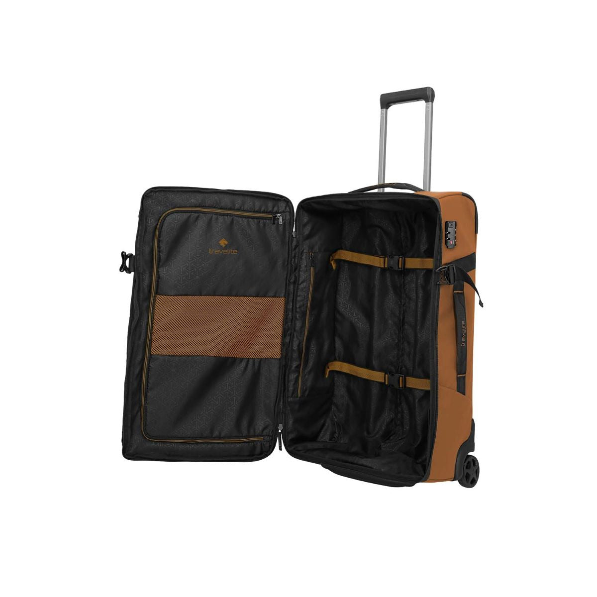 Travelite Briize Curry Rollenreisetasche M 67 cm