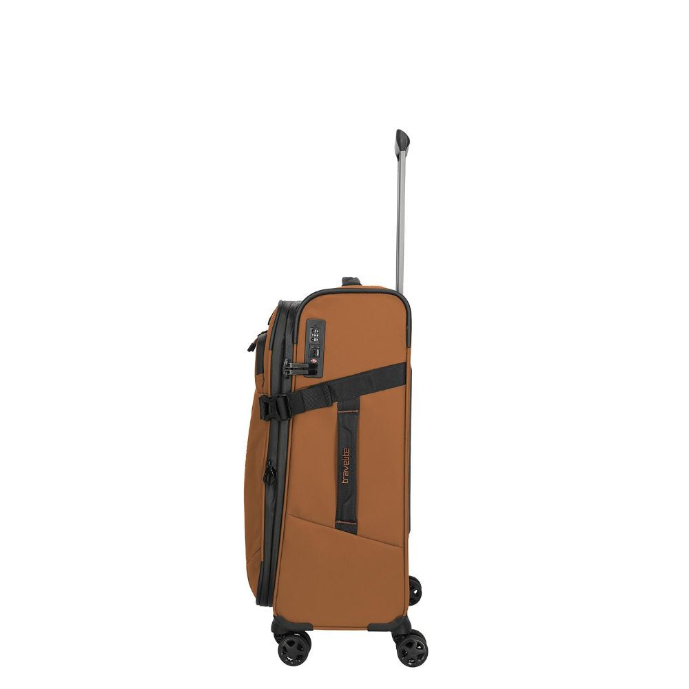 Travelite Briize Curry 4-Doppelrollen Trolley M 67 cm