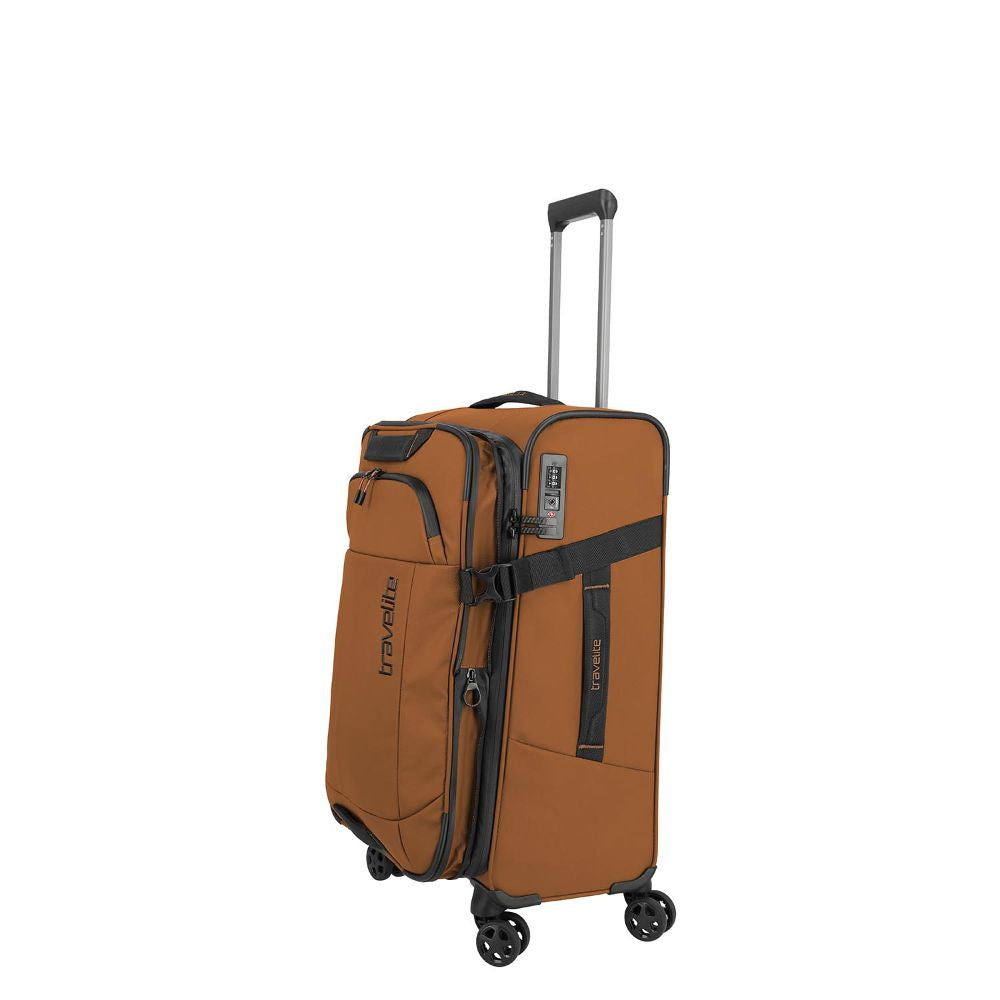 Travelite Briize Curry 4-Doppelrollen Trolley M 67 cm