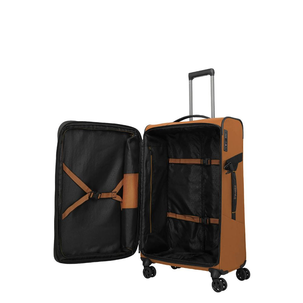 Travelite Briize Curry 4-Doppelrollen Trolley L 78 cm