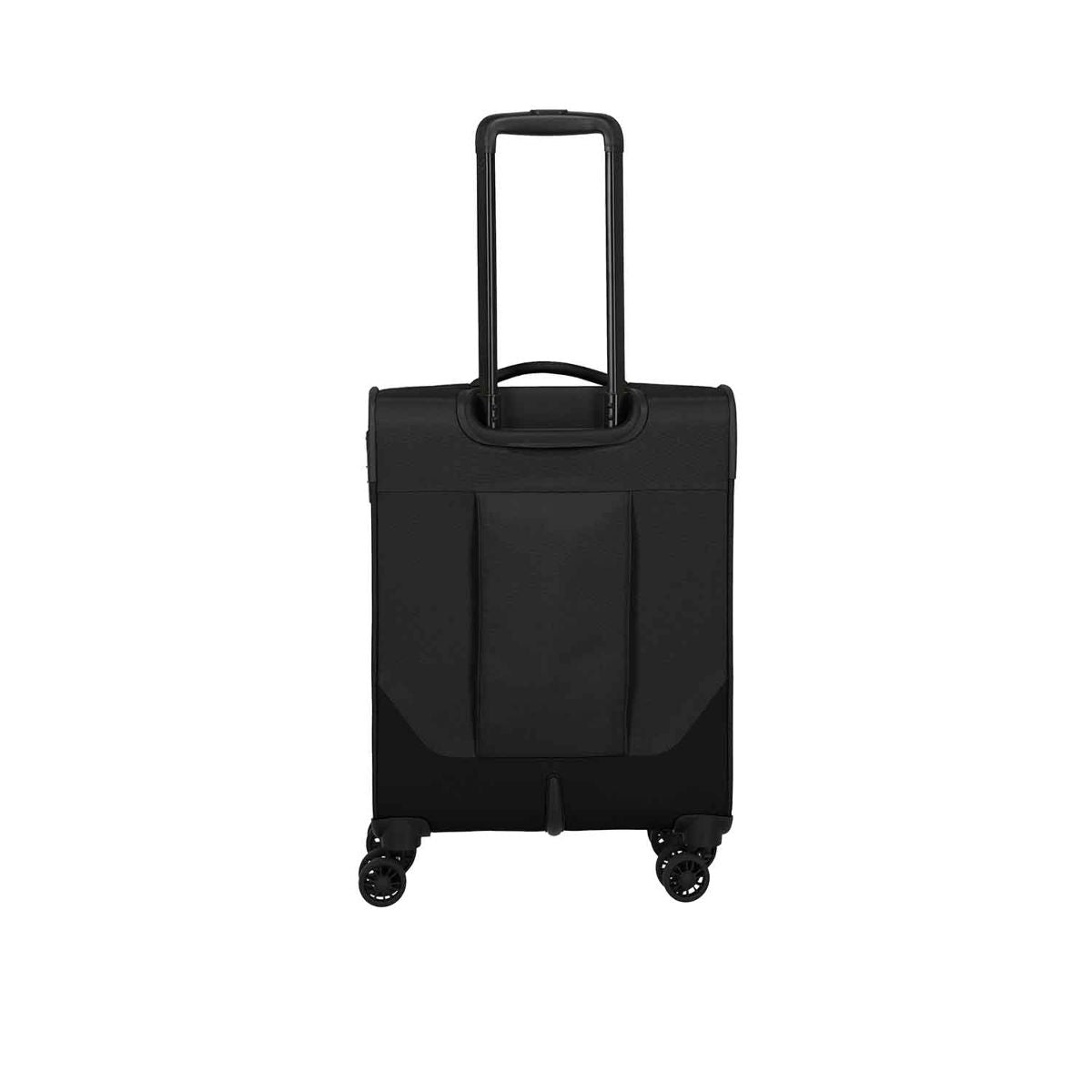 Travelite Umbria Black 4 Doppelrollen Trolley M 67 cm