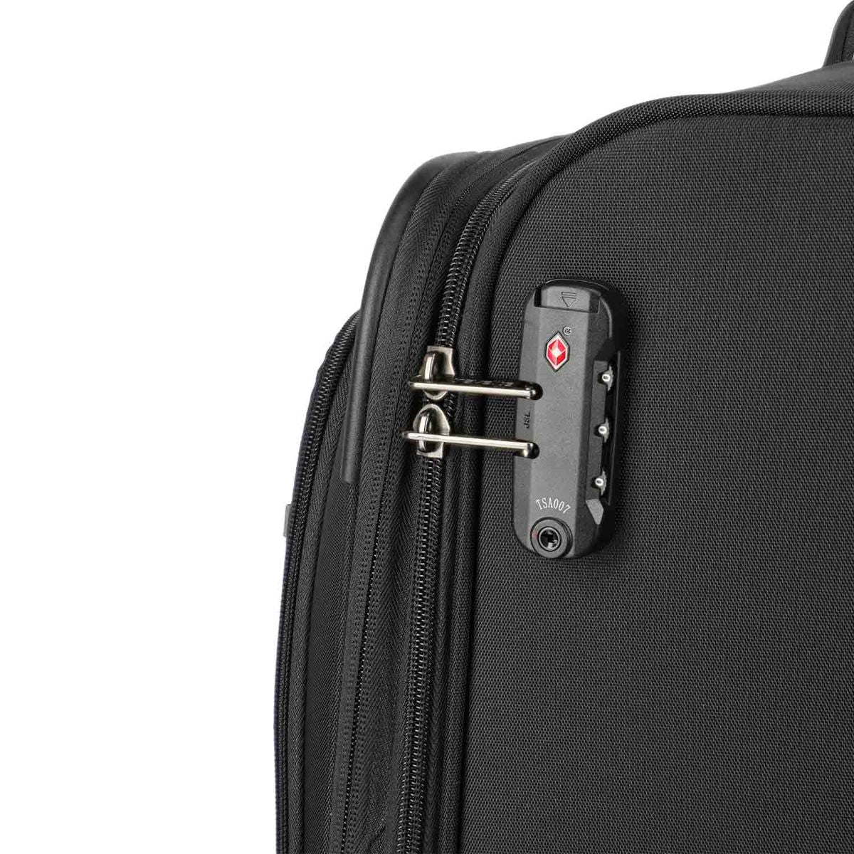 Travelite Umbria Black 4 Doppelrollen Trolley S 55 cm