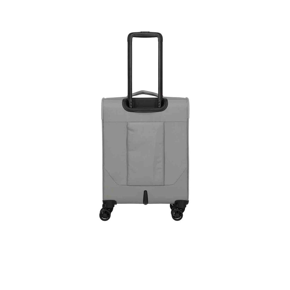 Travelite Umbria Smokey Grey 4 Doppelrollen Trolley S 55 cm