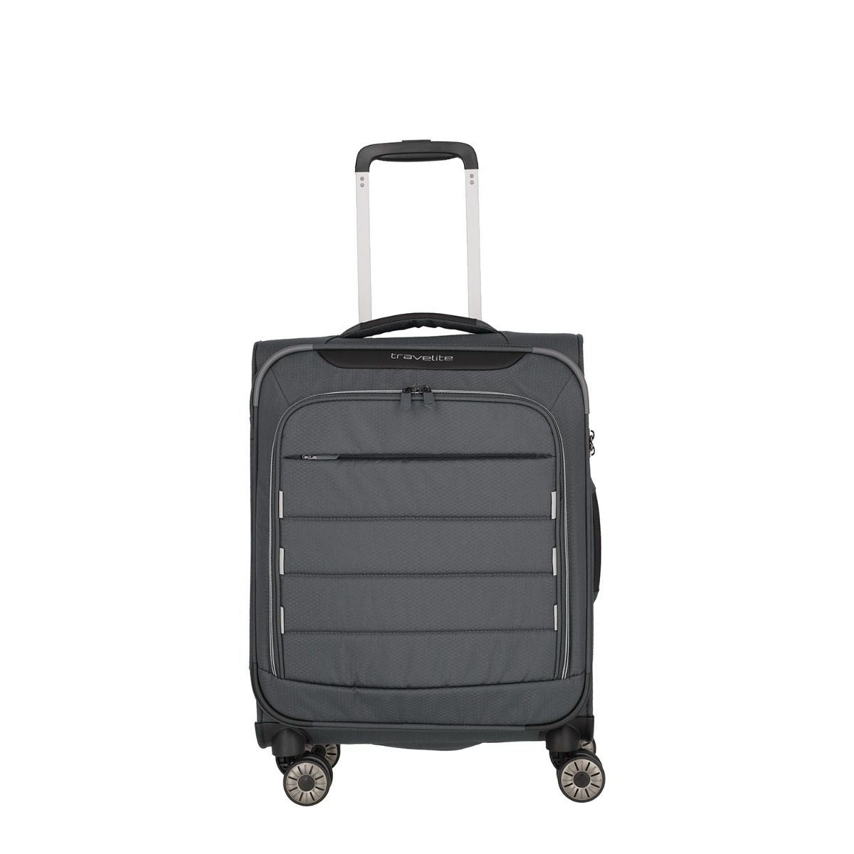 Travelite Skaii Gipfelgrau 4-Rollen Trolley S 55cm