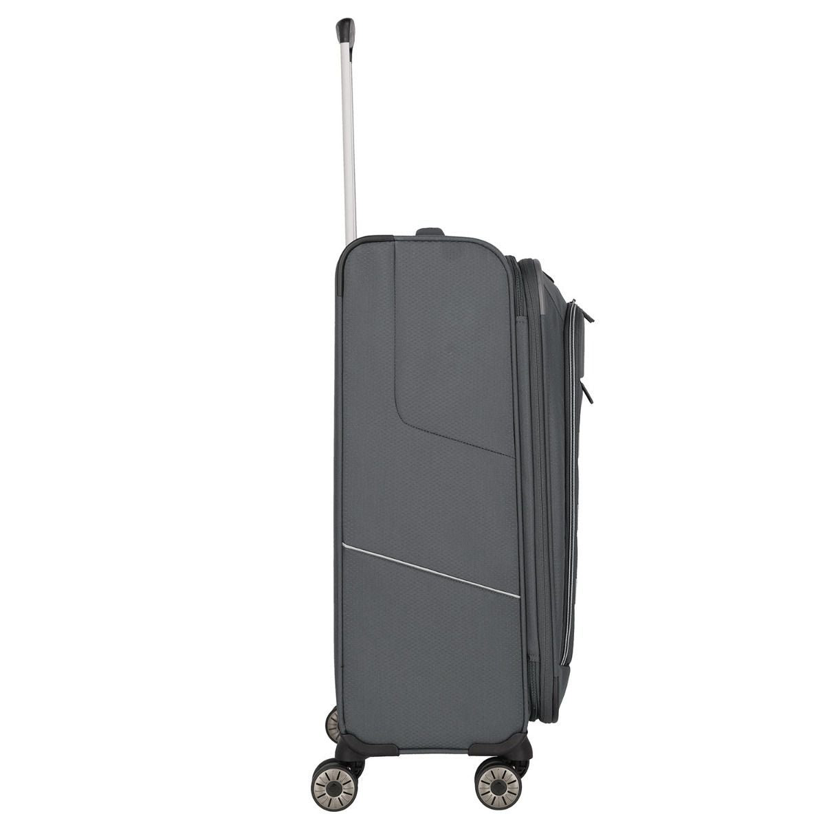 Travelite Skaii Gipfelgrau 4-Rollen Trolley M 67cm