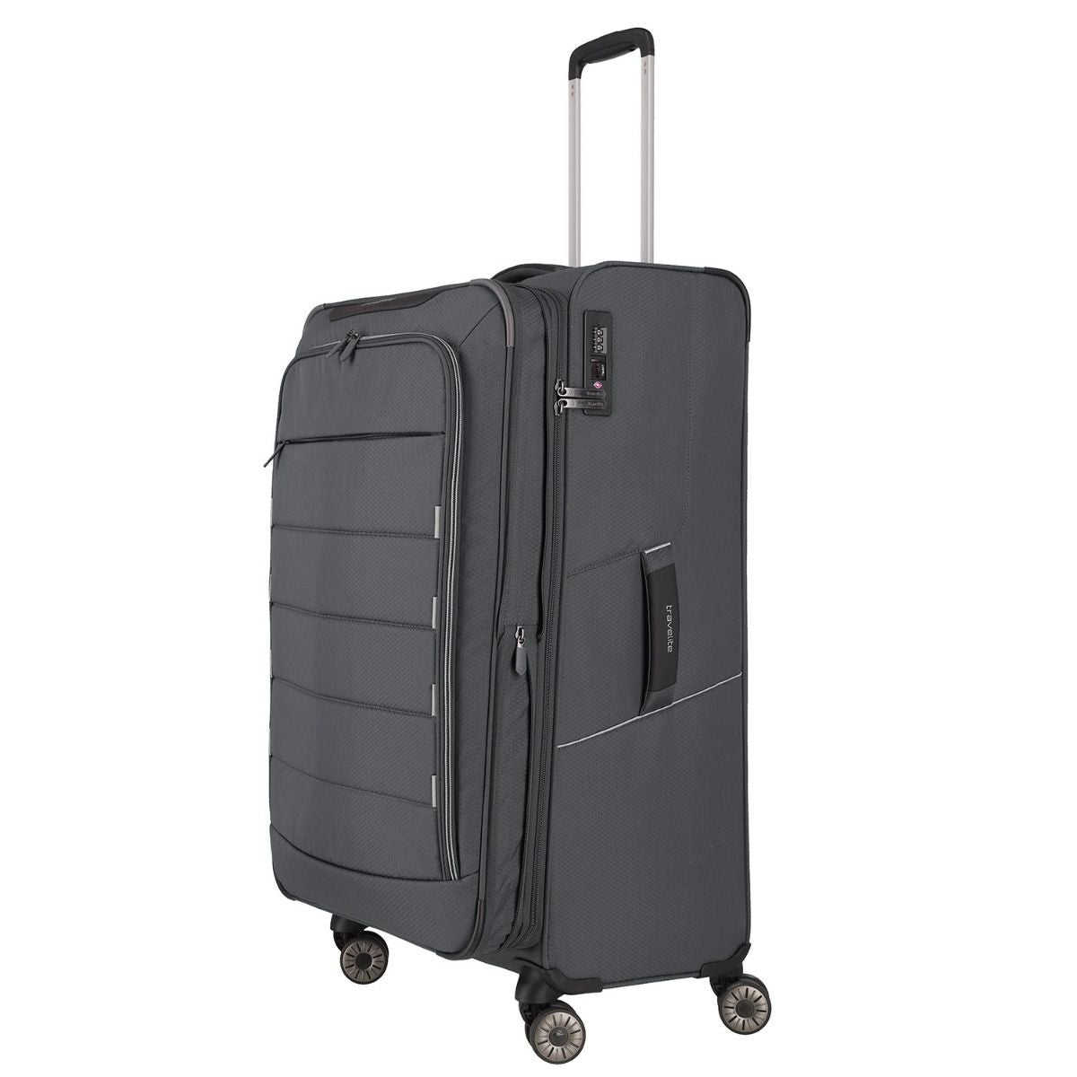 Travelite Skaii Gipfelgrau 4-Rollen Trolley L 78cm