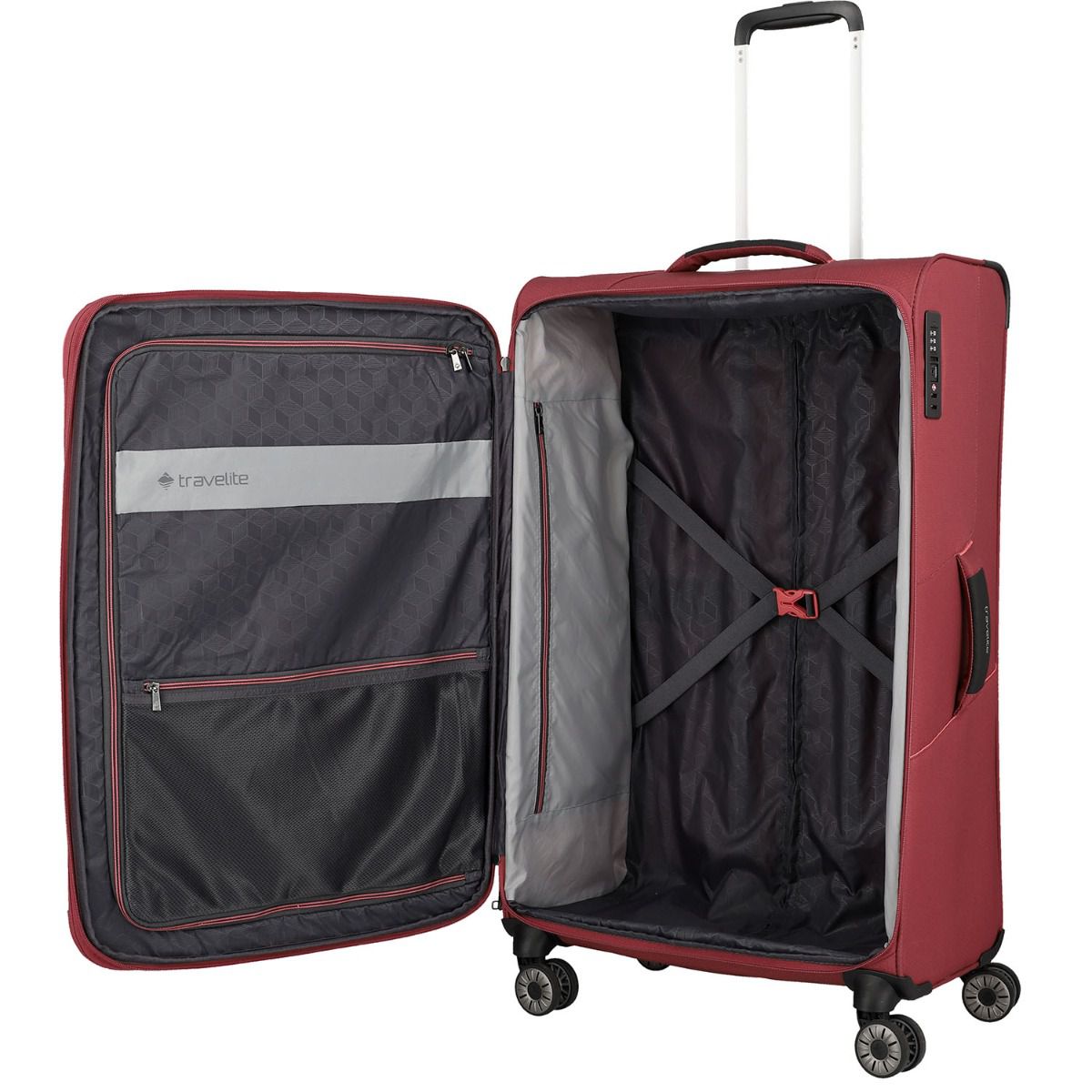 Travelite Skaii Abendrot 4-Rollen Trolley L 78cm