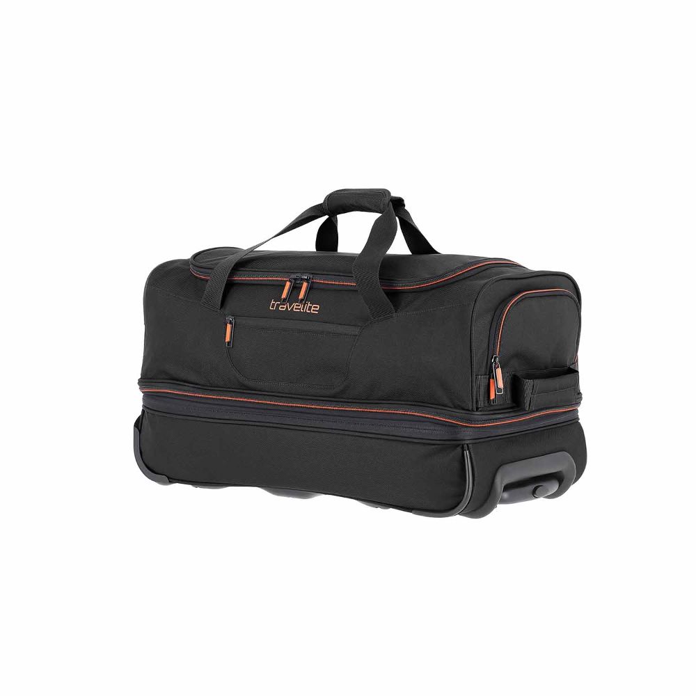 Travelite Basics Schwarz Rollenreisetasche S 55 cm