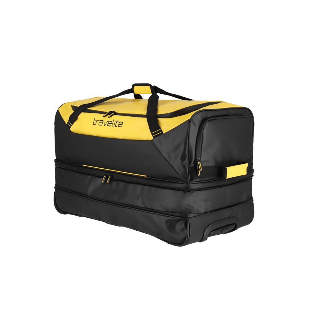 Travelite Basics Gelb Rollenreisetasche 70cm