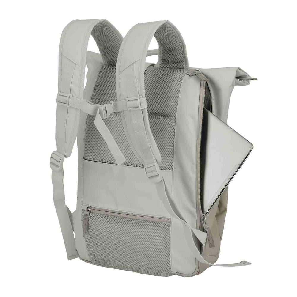Travelite Basics Sand Ivory Rollup Rucksack