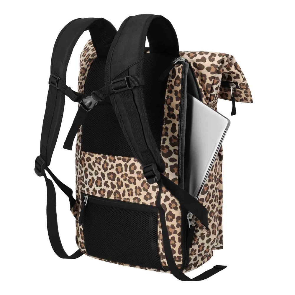 Travelite Basics Leopard Rollup Rucksack