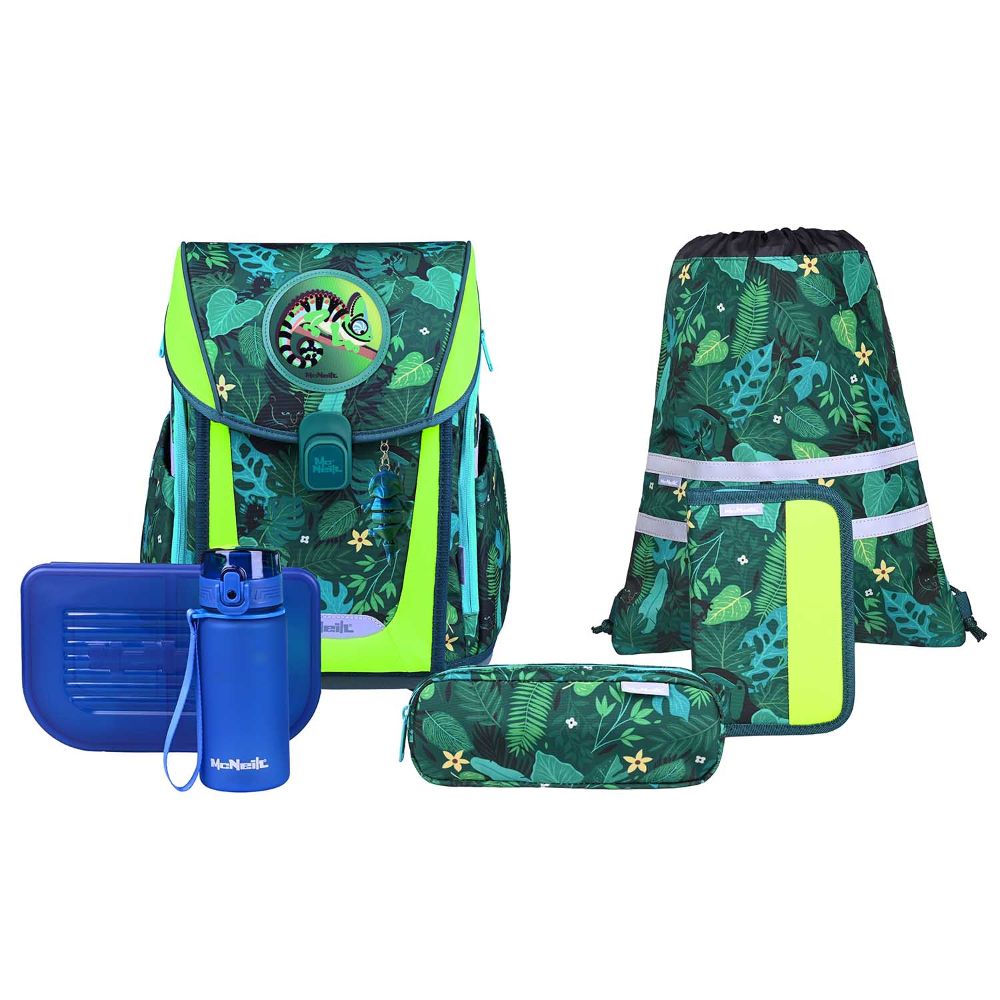 McNeill Primo Tropic Schulranzen-Set 9tlg.