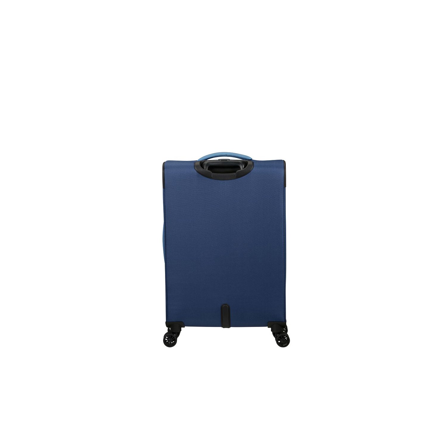 American Tourister Pulsonic Spinner Combat Navy 4 Doppelrollen Trolley M 68 cm