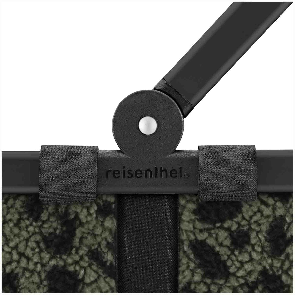 Reisenthel Carrybag Frame Teddy Leo Olive Einkaufskorb