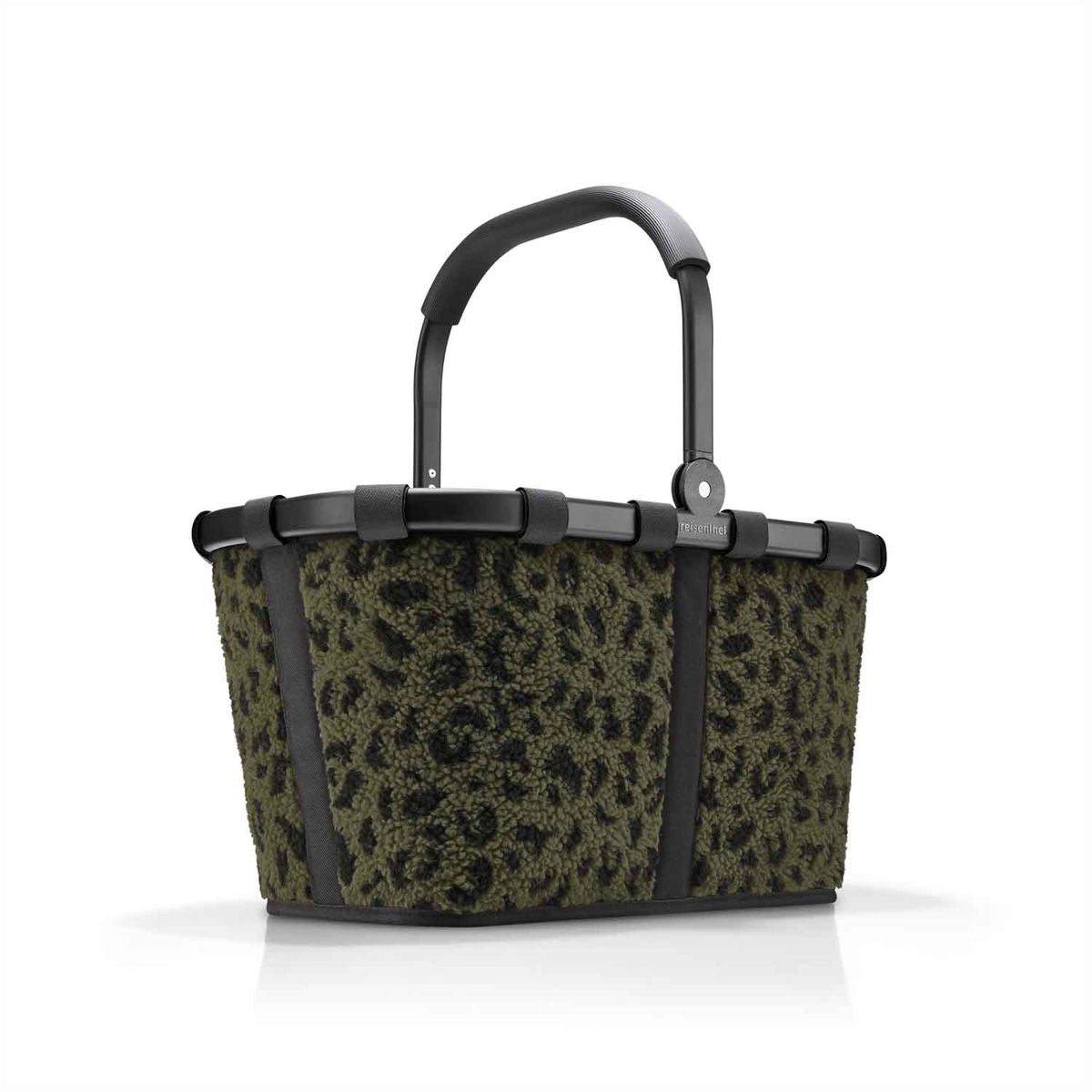 Reisenthel Carrybag Frame Teddy Leo Olive Einkaufskorb