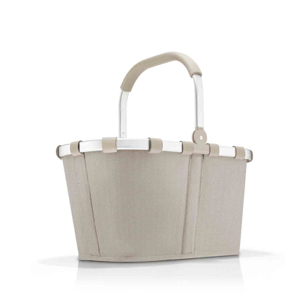 Reisenthel Carrybag Frame Herringbone Sand Einkaufskorb