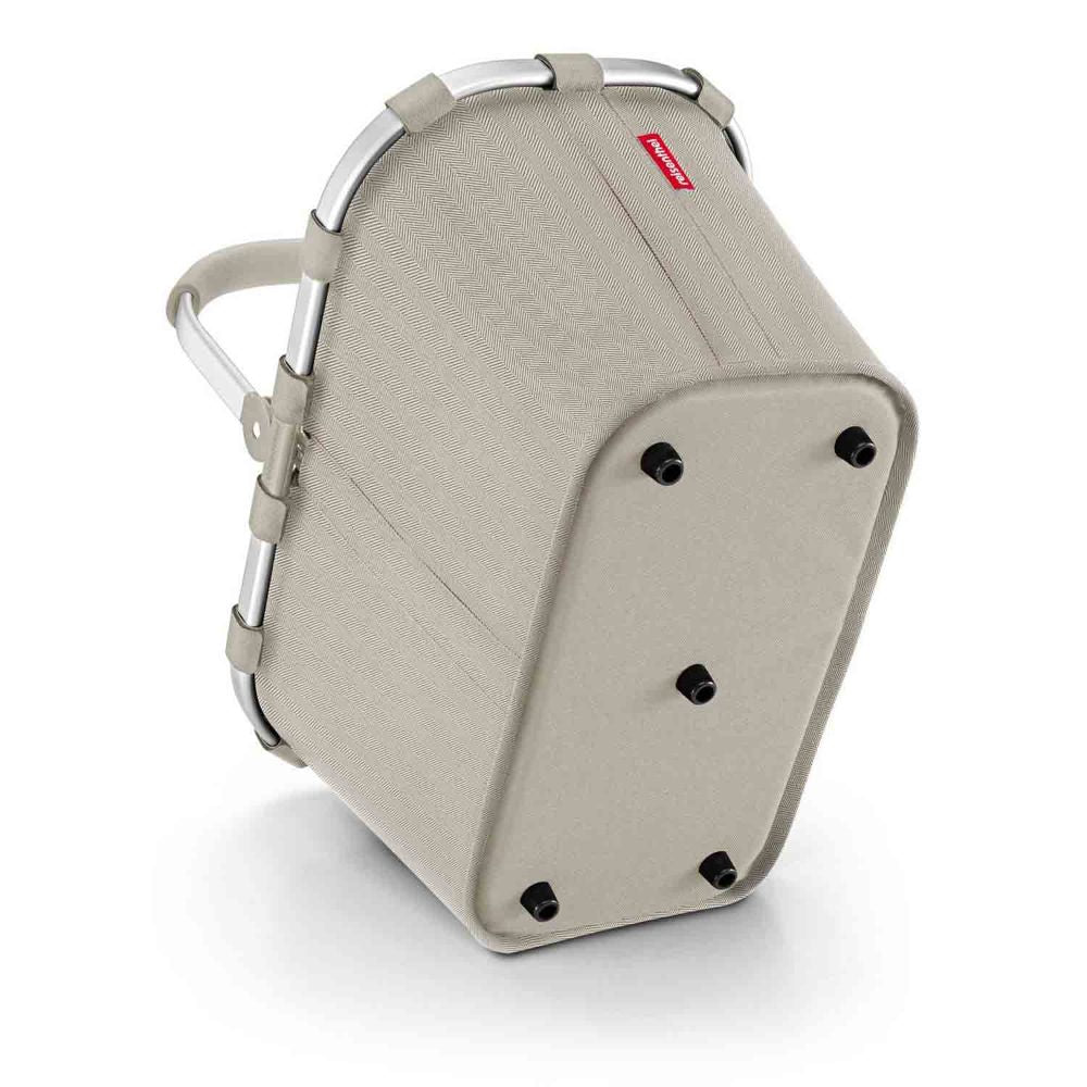 Reisenthel Carrybag Frame Herringbone Sand Einkaufskorb