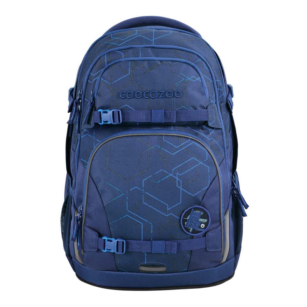 Coocazoo Porter Blue Motion Schulrucksack Set 3tlg.