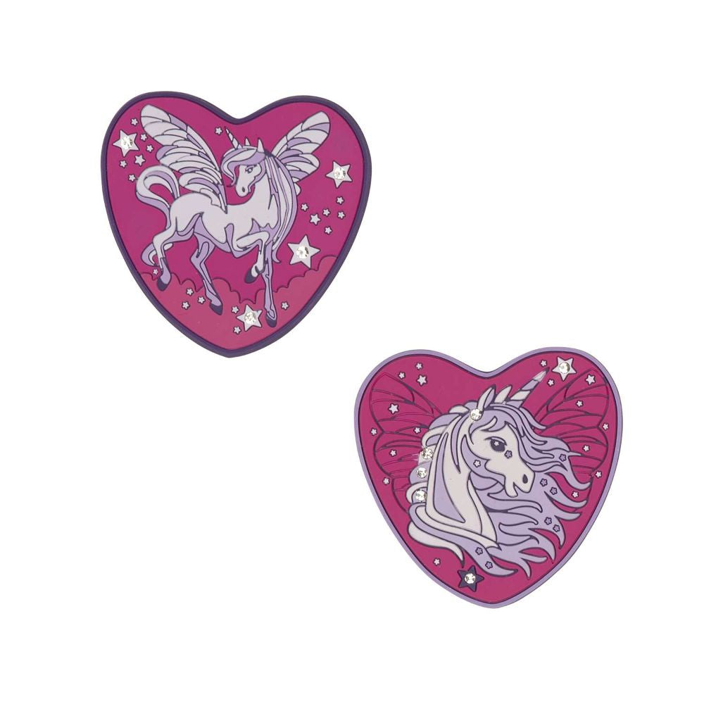 DerDieDas Buttons Purple Unicorn 2tlg.