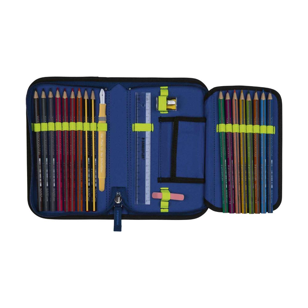 DerDieDas ErgoFlex Light Neon Crazy Schulrucksack Set 5tlg.