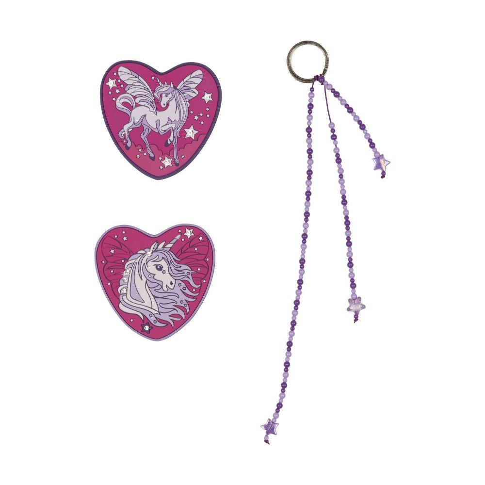 DerDieDas ErgoFlex Light Purple Unicorn Schulrucksack Set 5tlg.